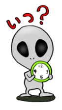 Alien can do his best sticker #2947113