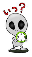 Alien can do his best sticker #2947113