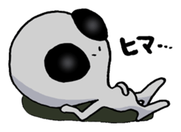 Alien can do his best sticker #2947117