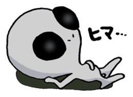 Alien can do his best sticker #2947117