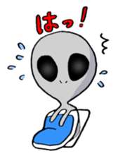 Alien can do his best sticker #2947128