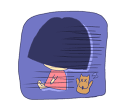 Everyday of Machiko sticker #2947383