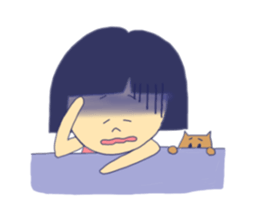 Everyday of Machiko sticker #2947390