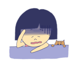 Everyday of Machiko sticker #2947390