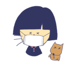 Everyday of Machiko sticker #2947391