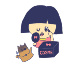 Everyday of Machiko sticker #2947395