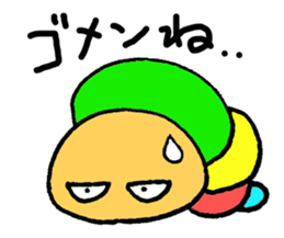 Caterpillar Guy sticker #2947533