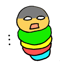 Caterpillar Guy sticker #2947538