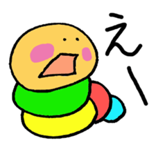 Caterpillar Guy sticker #2947550