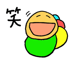 Caterpillar Guy sticker #2947559