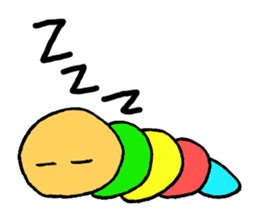 Caterpillar Guy sticker #2947562