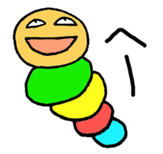 Caterpillar Guy sticker #2947565