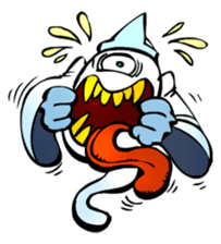 WanMonstaz - Your Cartoon Spooks sticker #2947718