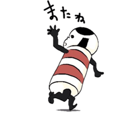 A kokeshi doll named CoCo sticker #2948092