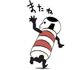 A kokeshi doll named CoCo sticker #2948092