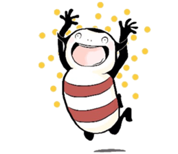 A kokeshi doll named CoCo sticker #2948096