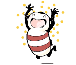 A kokeshi doll named CoCo sticker #2948096