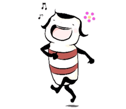 A kokeshi doll named CoCo sticker #2948102