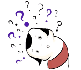 A kokeshi doll named CoCo sticker #2948104