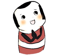 A kokeshi doll named CoCo sticker #2948106