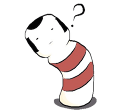 A kokeshi doll named CoCo sticker #2948107