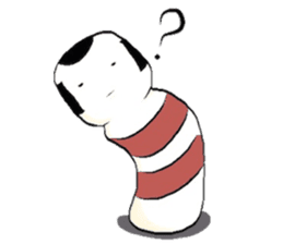 A kokeshi doll named CoCo sticker #2948107