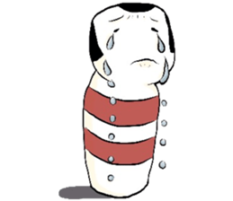 A kokeshi doll named CoCo sticker #2948109