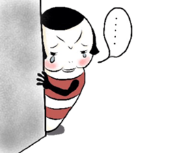 A kokeshi doll named CoCo sticker #2948119