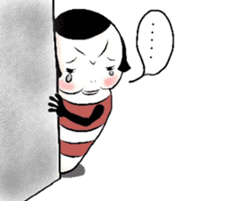 A kokeshi doll named CoCo sticker #2948119