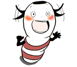 A kokeshi doll named CoCo sticker #2948125