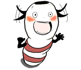 A kokeshi doll named CoCo sticker #2948125