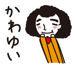 Man of the Afro-hair sticker #2948301