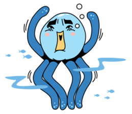 Tako the octopus sticker #2948950