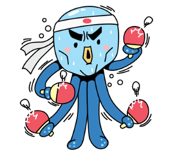 Tako the octopus sticker #2948951