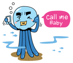 Tako the octopus sticker #2948952