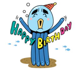 Tako the octopus sticker #2948969