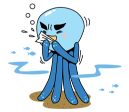 Tako the octopus sticker #2948981