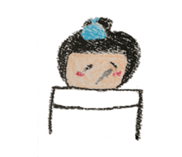 kokeshichan sticker #2949001