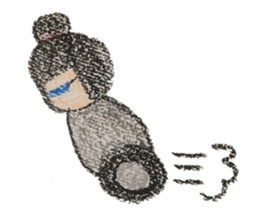 kokeshichan sticker #2949003