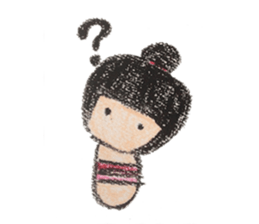 kokeshichan sticker #2949008