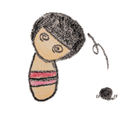 kokeshichan sticker #2949016