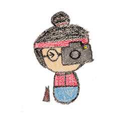 kokeshichan sticker #2949021