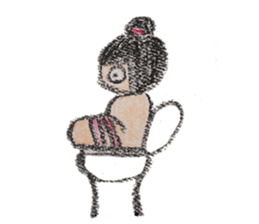 kokeshichan sticker #2949024