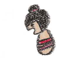 kokeshichan sticker #2949026