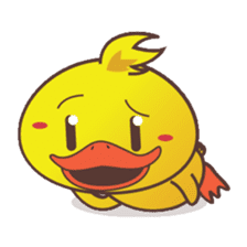 Dindin, the cute little duck sticker #2949327