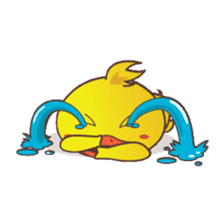 Dindin, the cute little duck sticker #2949330