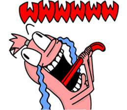 Dog and Fish sausage respond sticker #2949460