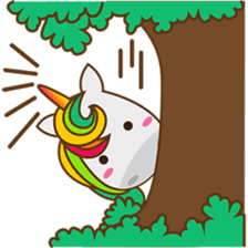 Magi, sweet and cute unicorn sticker #2949920
