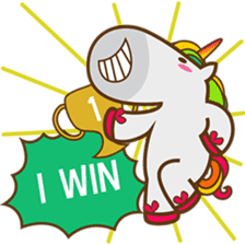 Magi, sweet and cute unicorn sticker #2949922