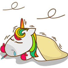 Magi, sweet and cute unicorn sticker #2949928